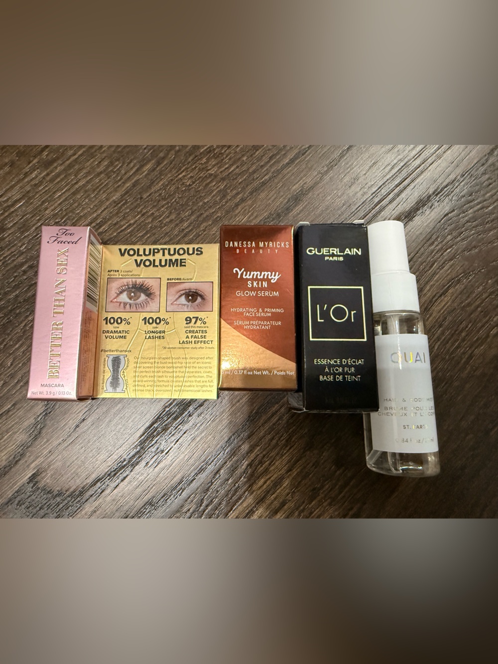 Beauty Deluxe Sampler - Guerlain, Quai, Too Faced & Danessa Myricks